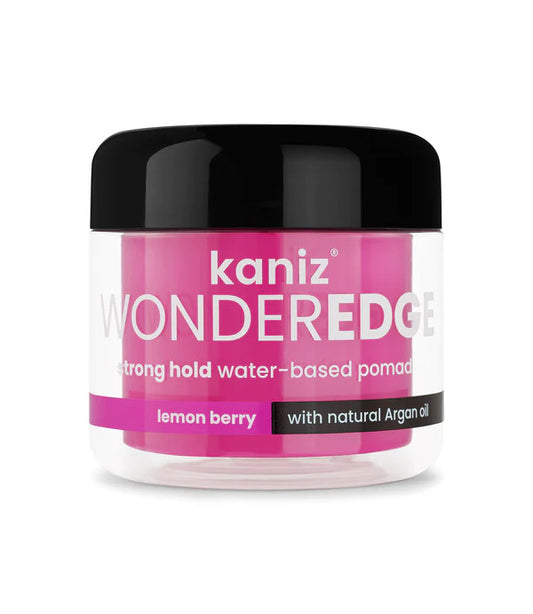 Kaniz WonderEdge Strong Hold Water - Lemon Berry Pomade 120ml