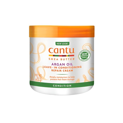 Cantu Argan Oil Leave-In Conditioner Repair Cream 453g