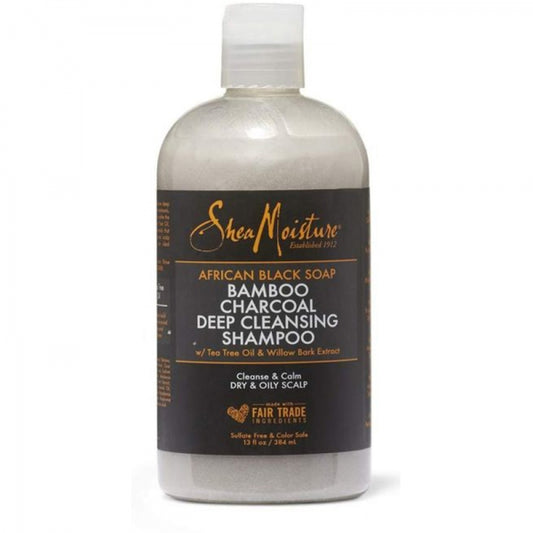 Shea Moisture - African Black Soap - Bamboo Charcoal - Shampo