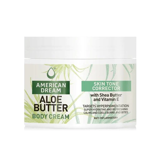 American Dream Aloe Butter Body Cream With Shea Butter & Vitamin E 500ml