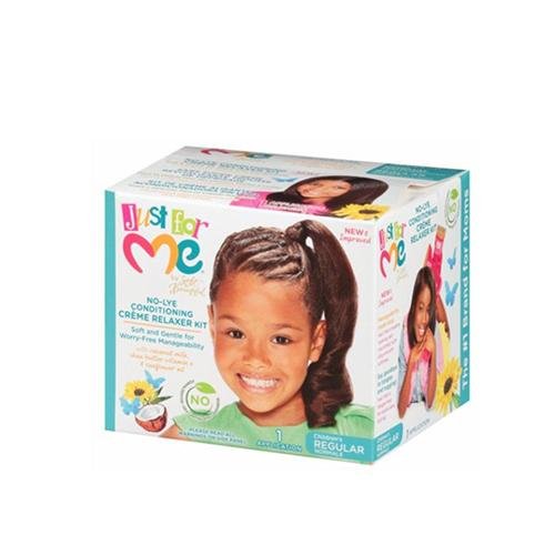 Soft and beautiful just for me! No-Lye Conditioning Creme Relaxer Kit Regular