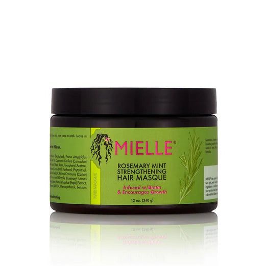 Mielle Organics Rose Mint Strengthening Hair Masque 12oz
