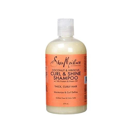 Shea Moisture Coconut & Hibiscus Curl and Shine Shampoo 384ml
